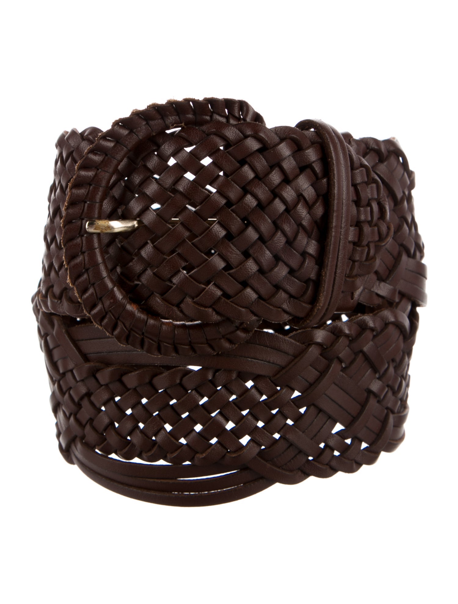 Sézane Wide Leather Waist Belt