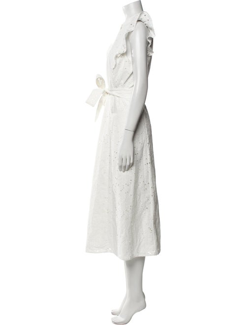 Sézane Mock Neck Long Dress