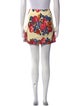 Sézane Floral Print Mini Skirt