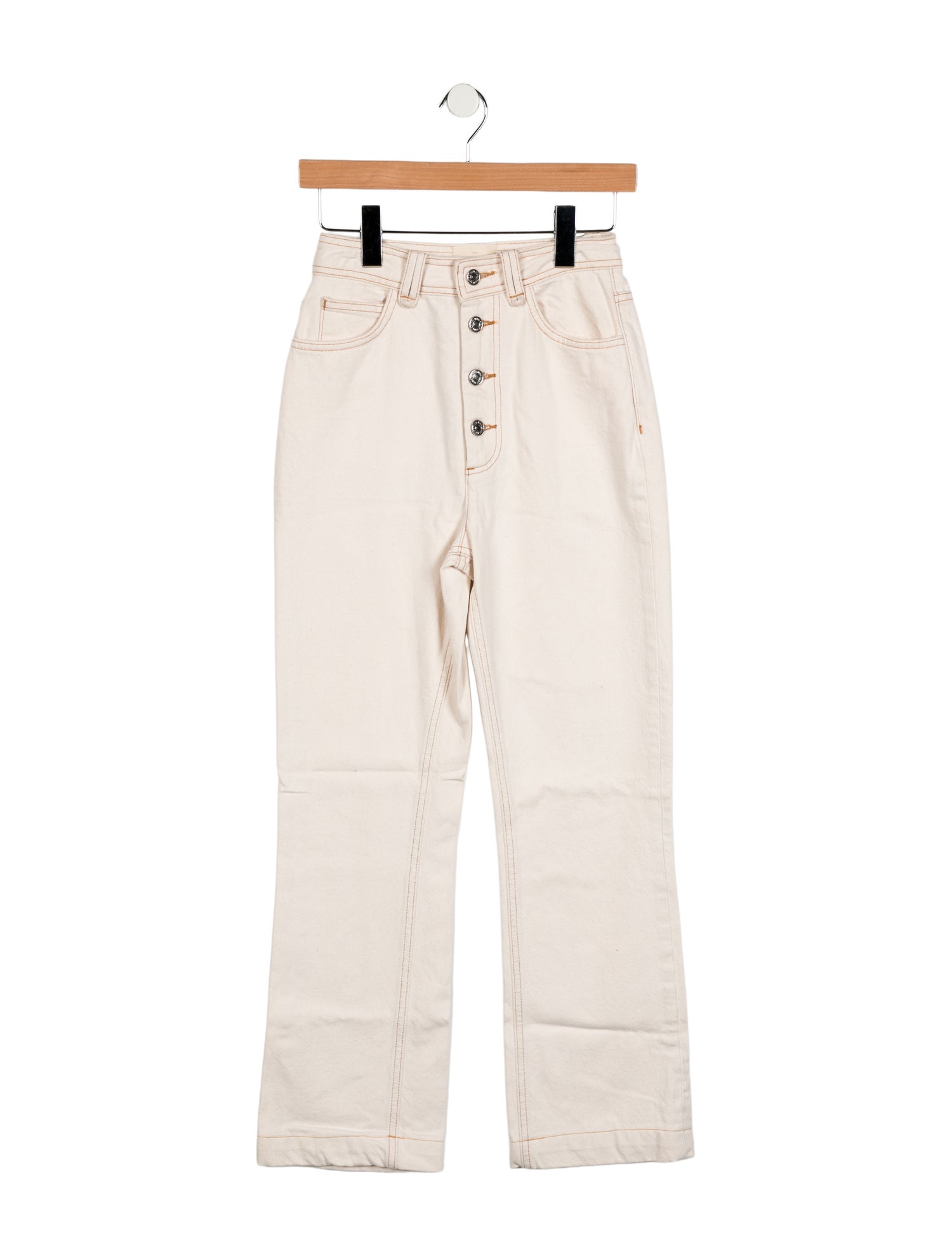 Sézane High-Rise Wide Leg Jeans