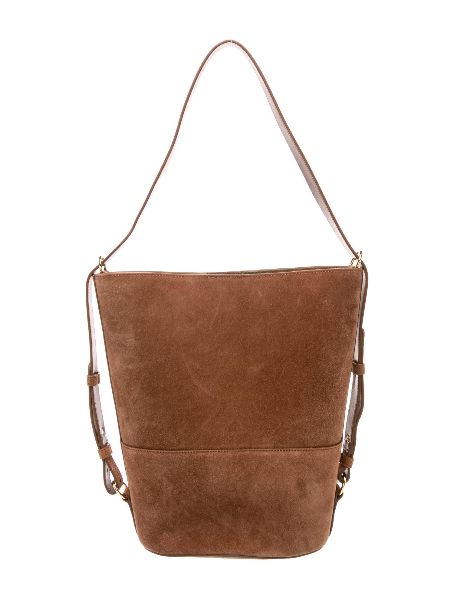 Sézane Suede Messenger Bag