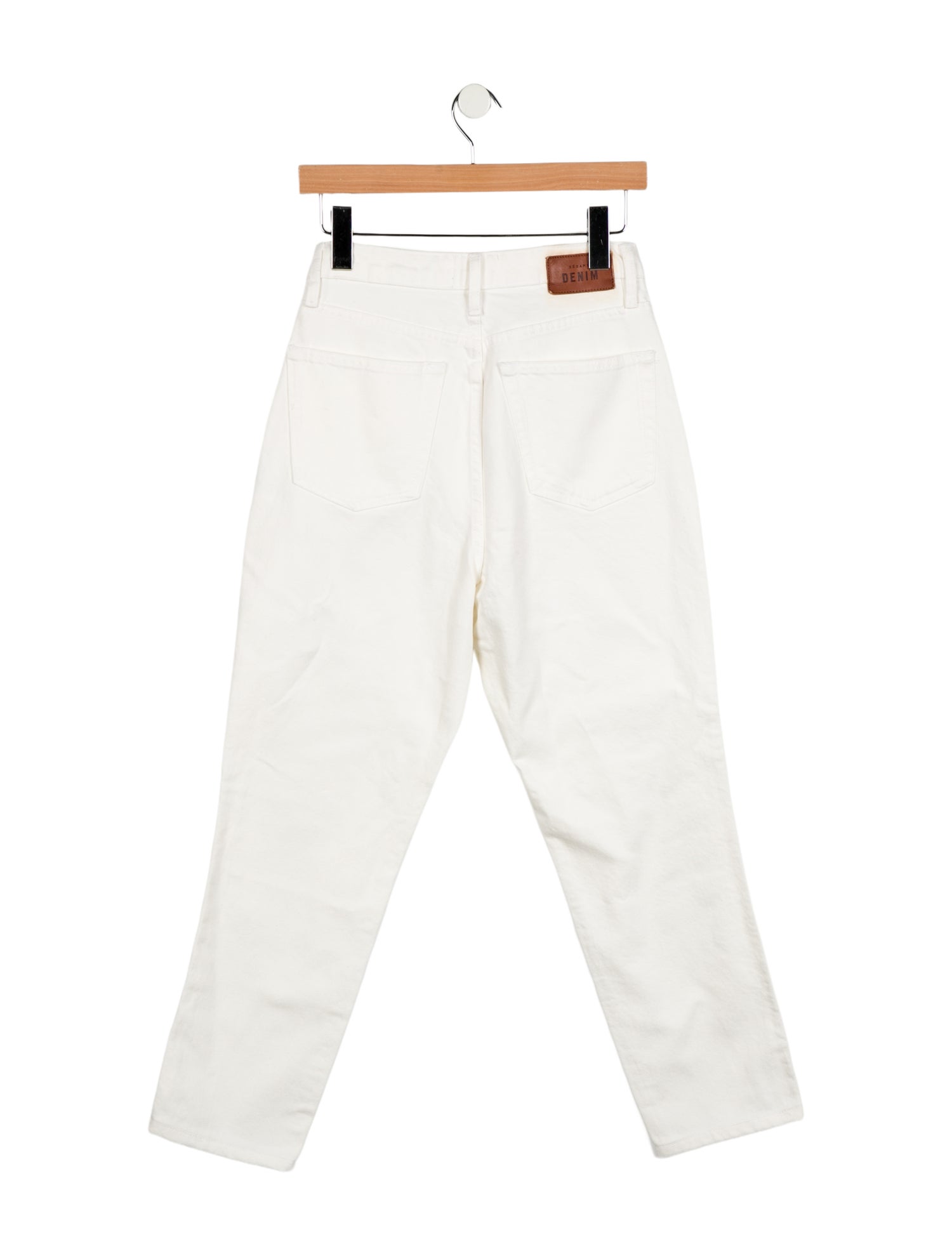 Sézane High-Rise Straight Leg Jeans