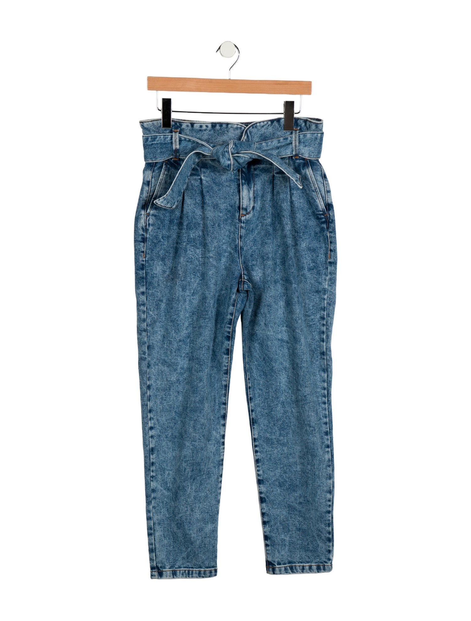 Sézane High-Rise Straight Leg Jeans
