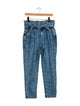 Sézane High-Rise Straight Leg Jeans