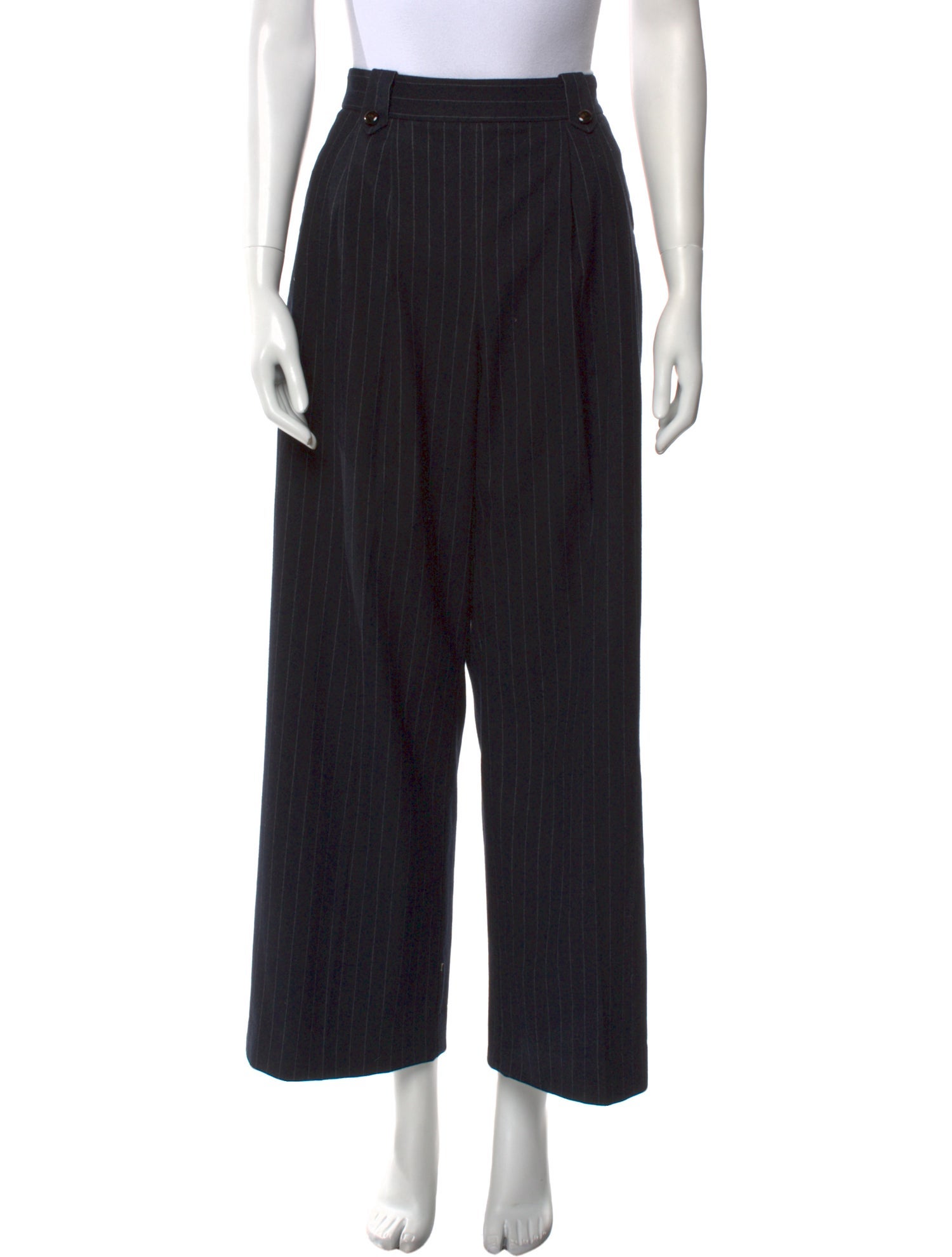 Sézane Striped Wide Leg Pants