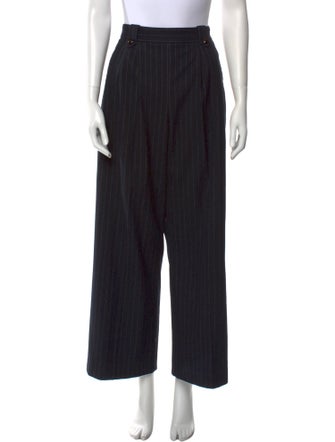 Sézane Striped Wide Leg Pants