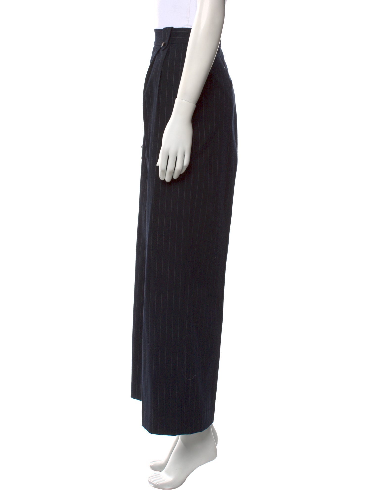 Sézane Striped Wide Leg Pants