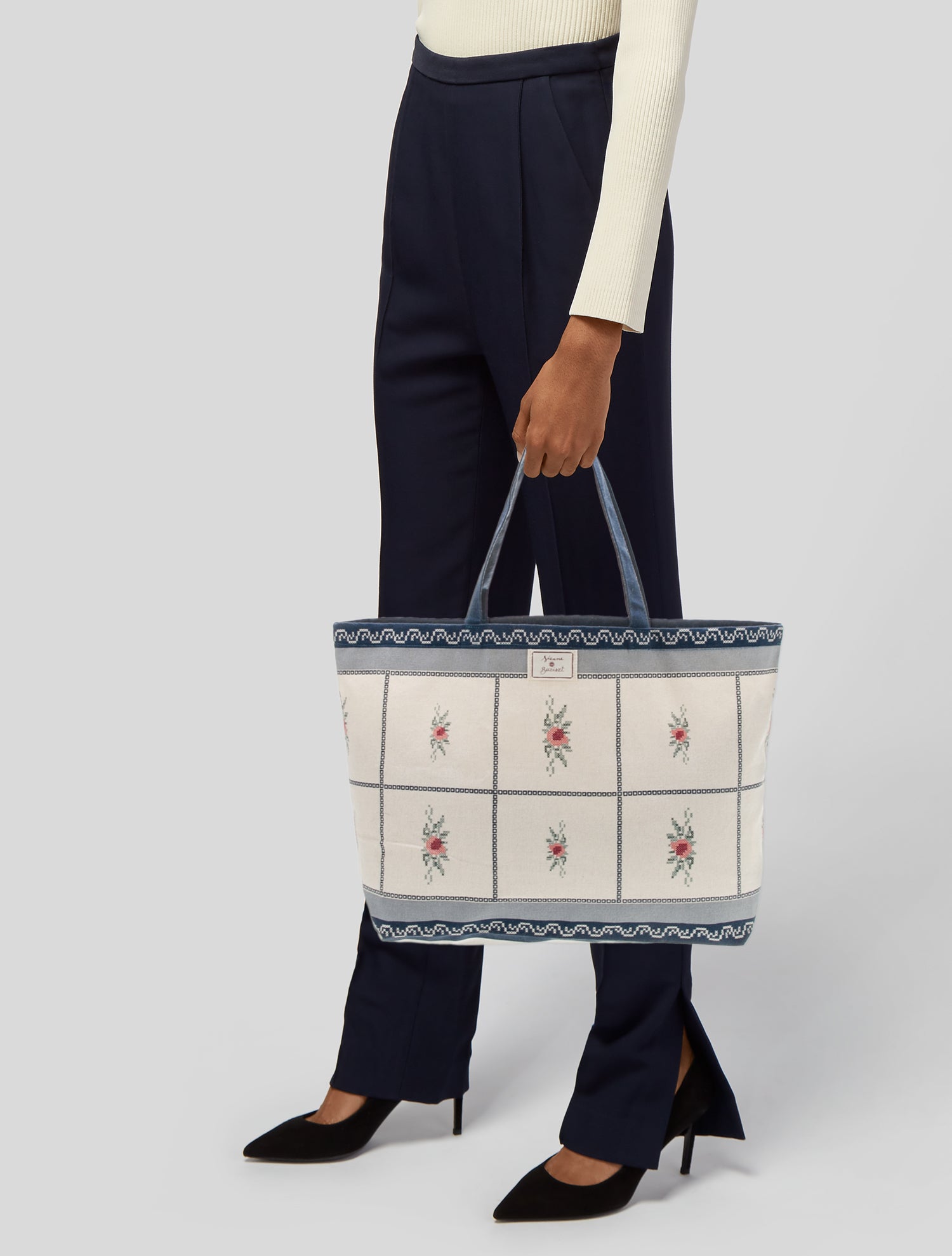Sézane Canvas Tote