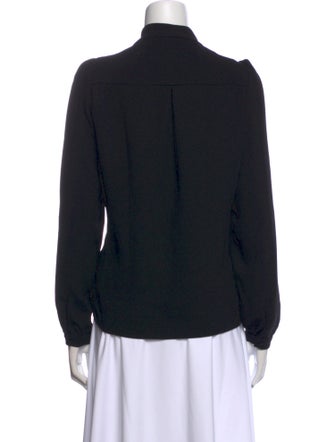 Sézane V-Neck Long Sleeve Sweatshirt