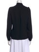 Sézane V-Neck Long Sleeve Sweatshirt