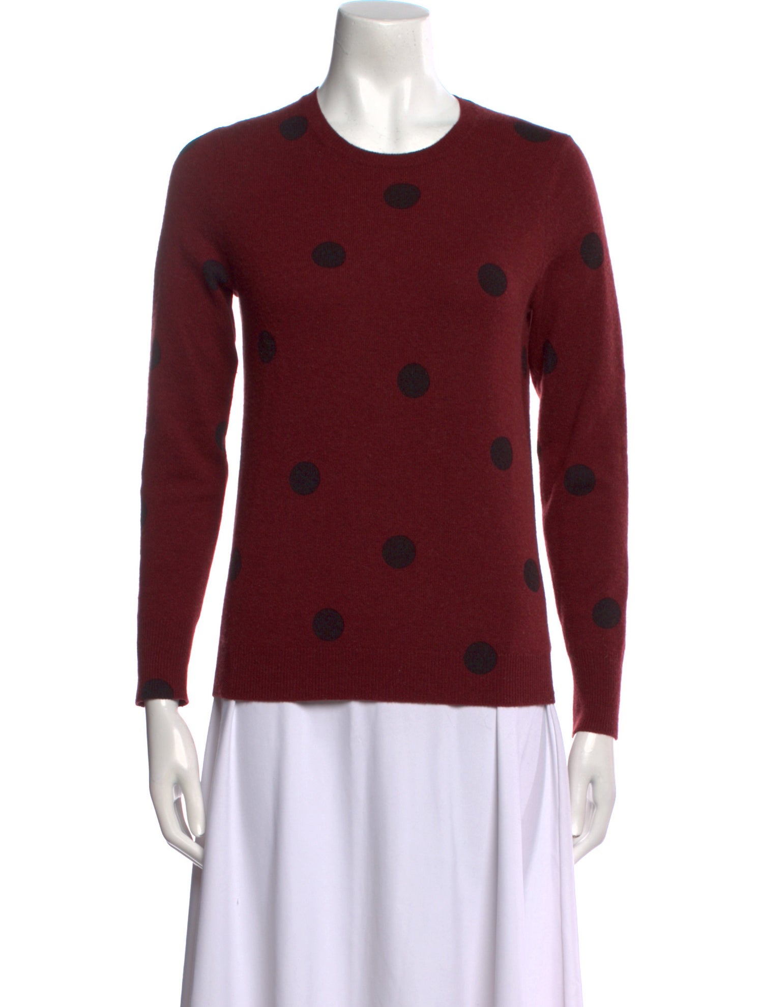 Sézane Cashmere Printed Sweater