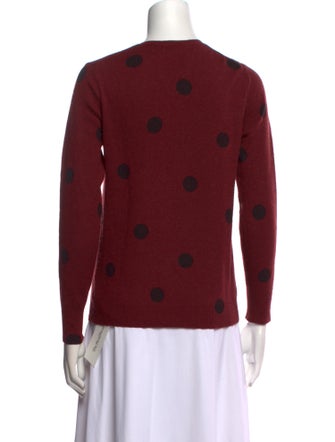 Sézane Cashmere Printed Sweater