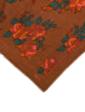 Sézane Silk Iridescent Silk Scarf