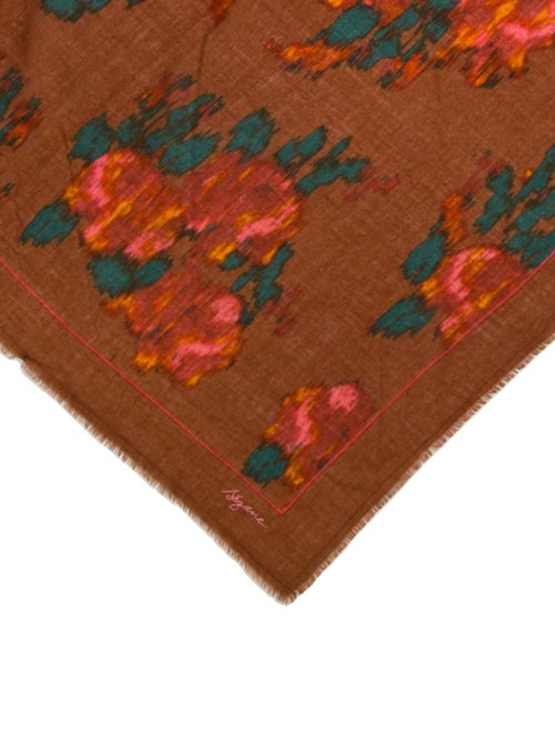 Sézane Silk Iridescent Silk Scarf