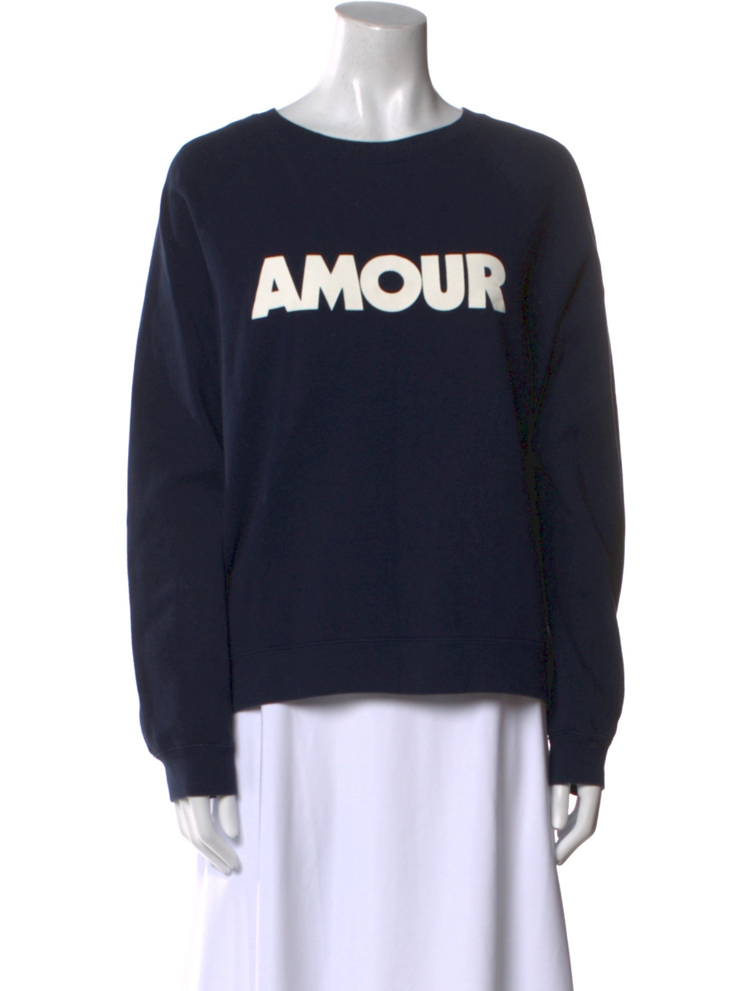 Sézane Graphic Print Crew Neck Sweatshirt