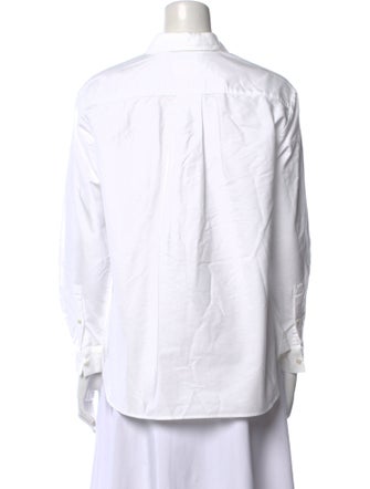 Sézane Long Sleeve Button-Up Top