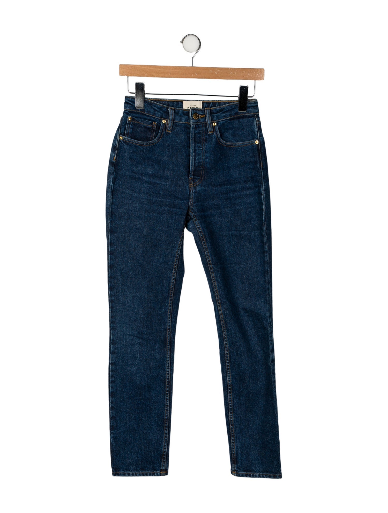 Sézane Mid-Rise Skinny Leg Jeans