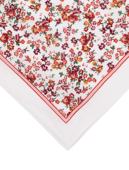 Sézane Floral Print Scarf