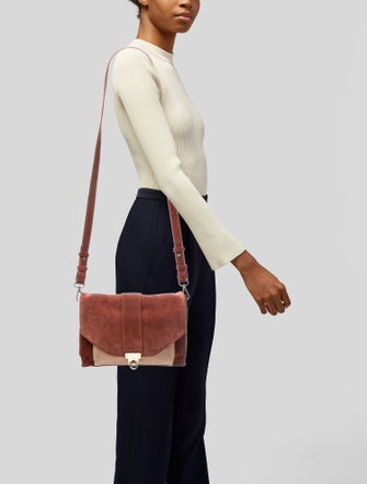 Sézane Suede Crossbody Bag