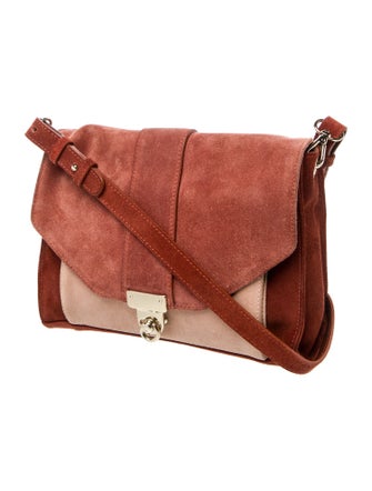 Sézane Suede Crossbody Bag