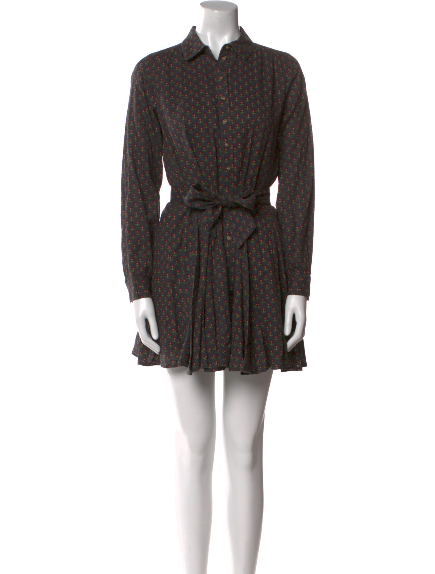 Sézane Printed Mini Dress