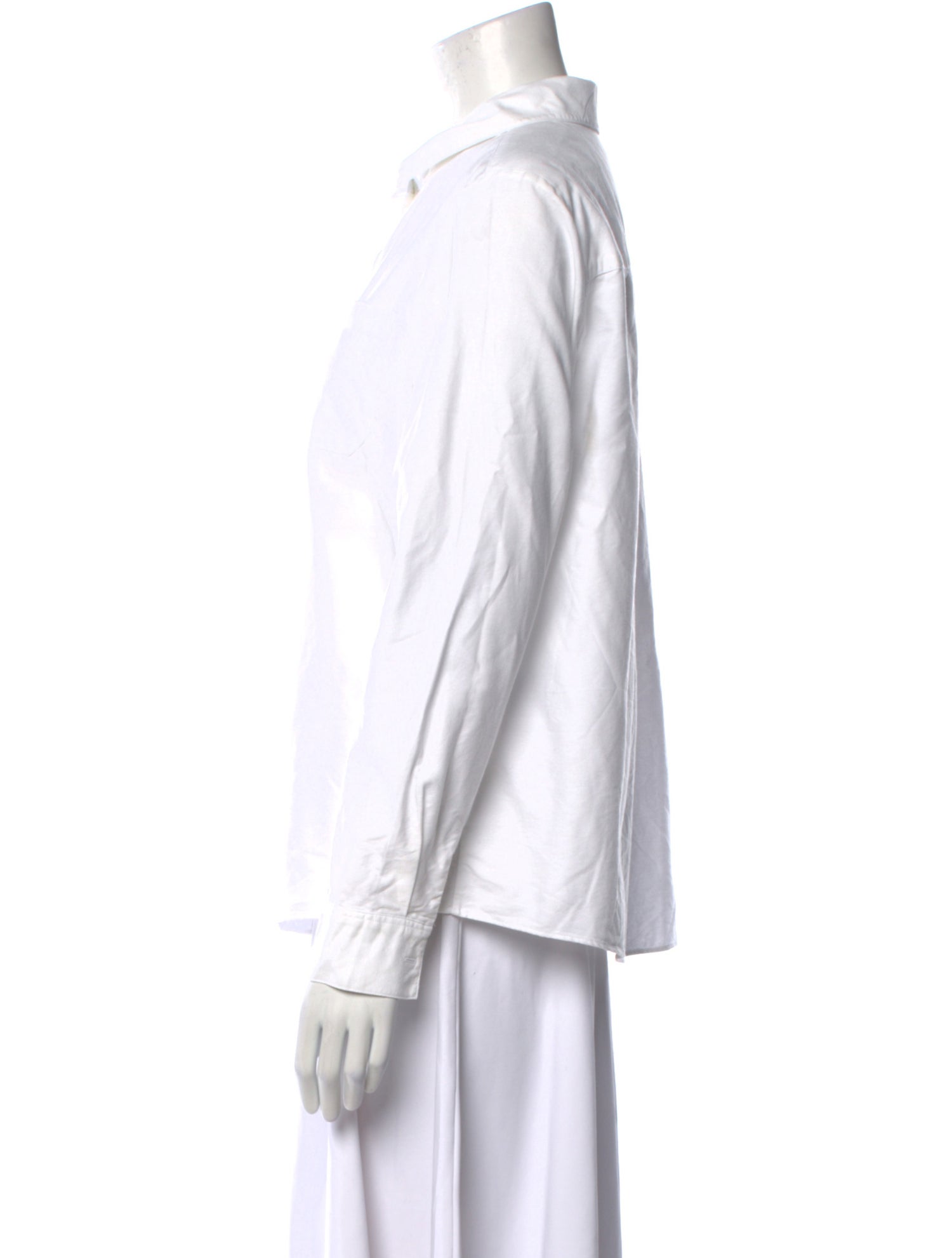 Sézane Long Sleeve Button-Up Top