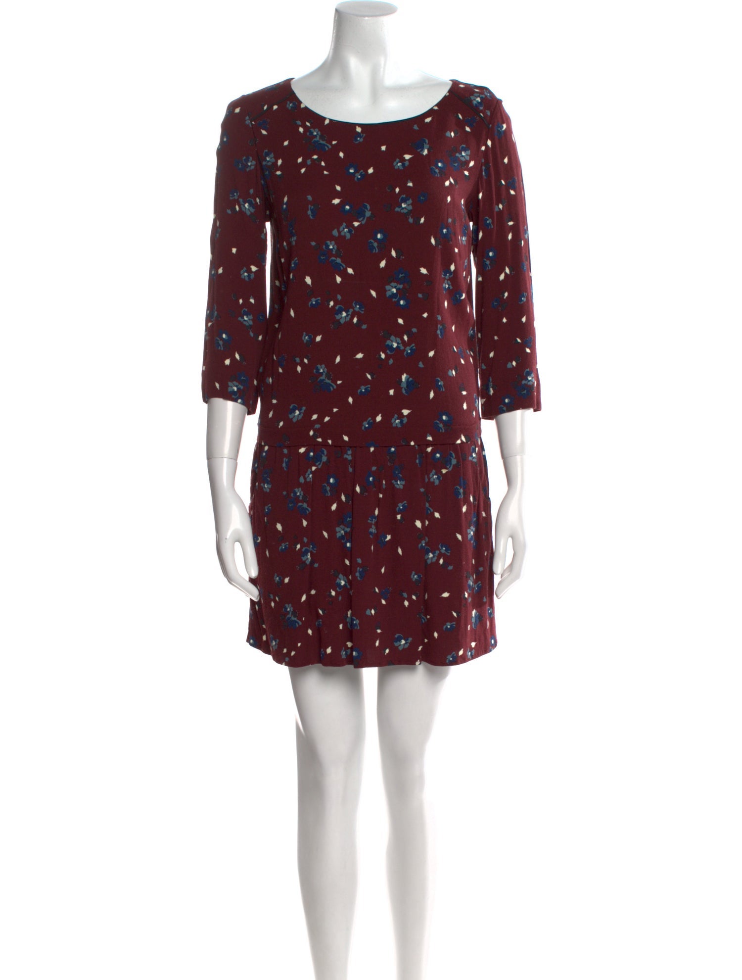 Sézane Printed Mini Dress