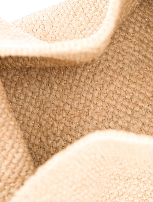 Sézane Raffia Top Handle Bag