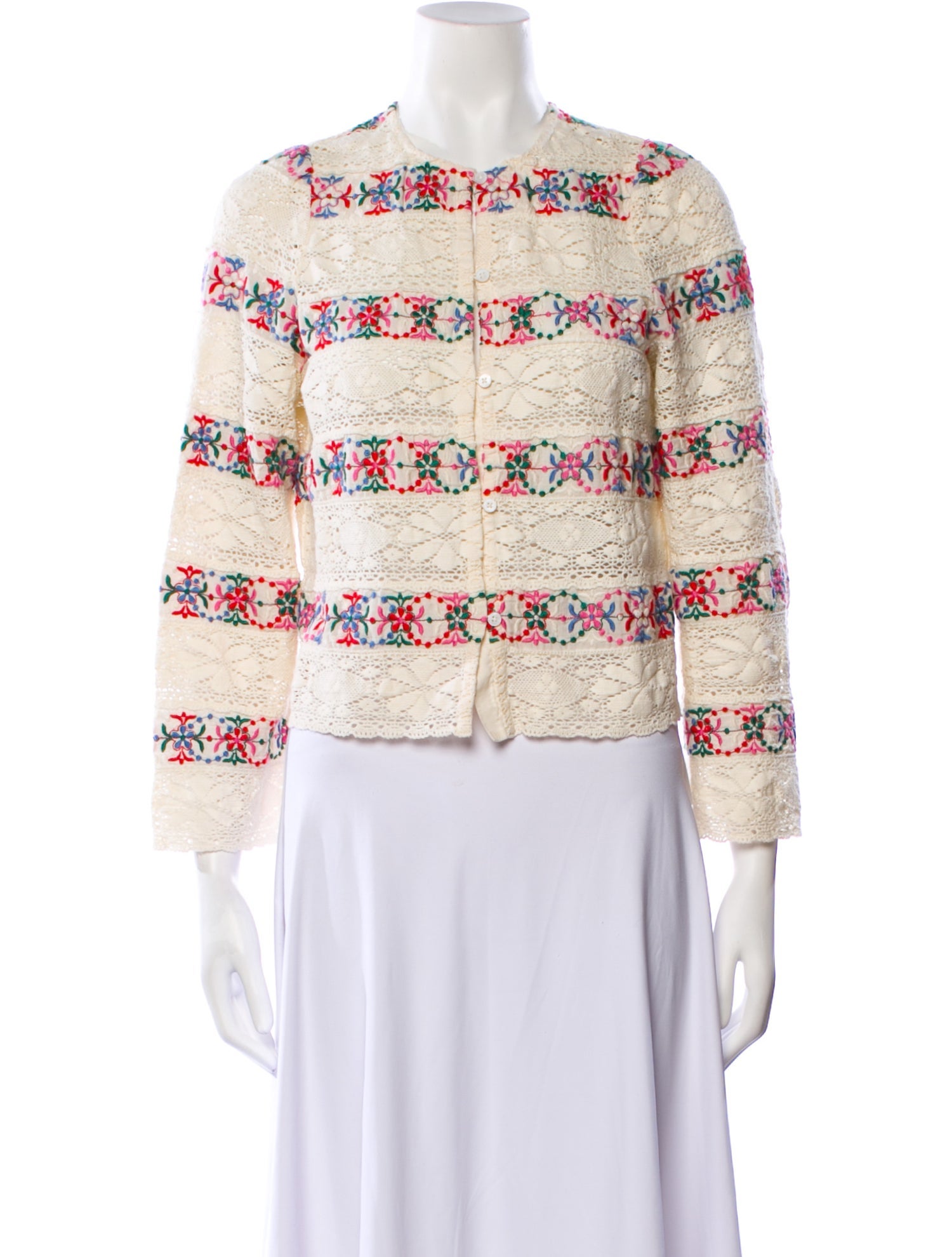 Sézane Plaid Print Evening Jacket