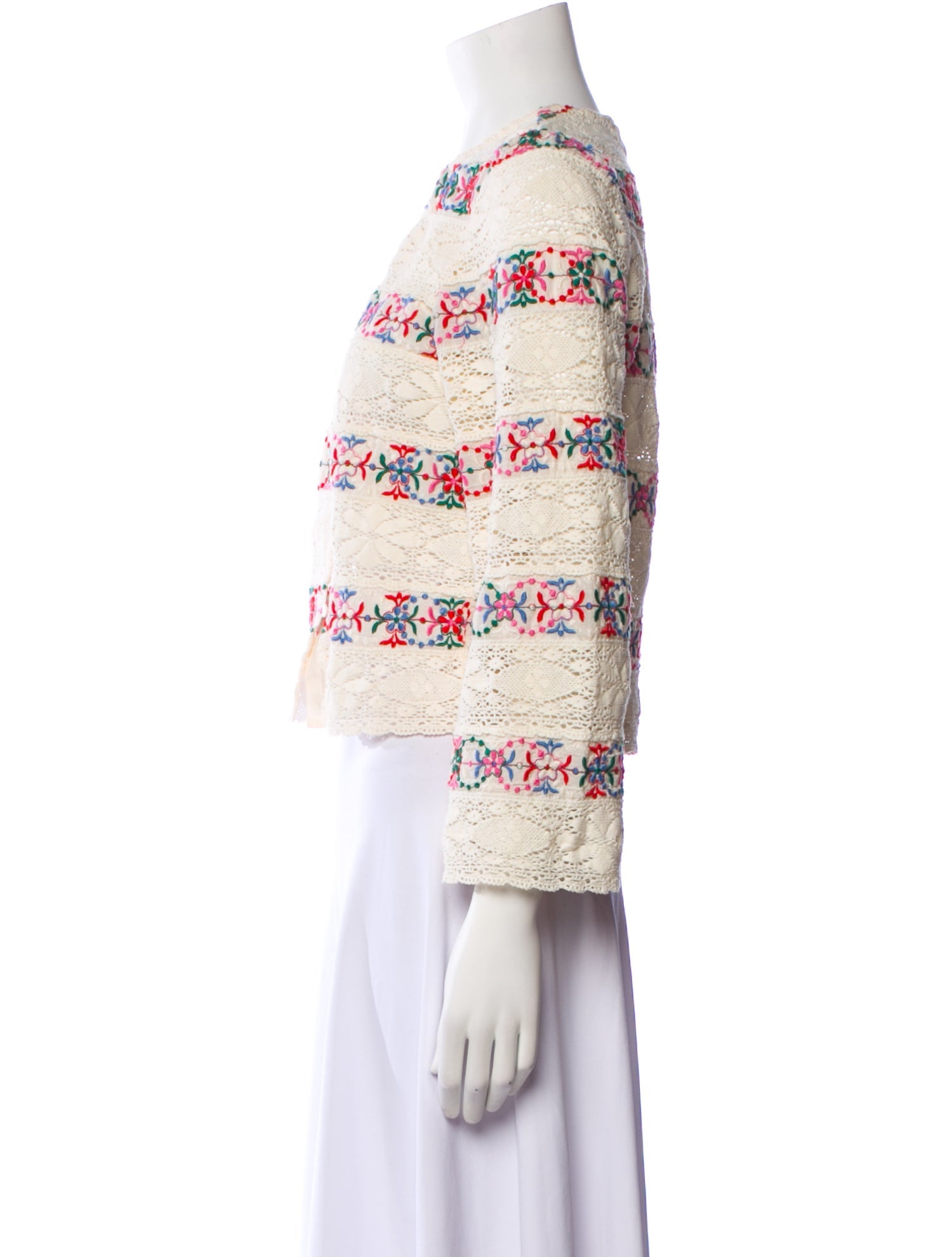 Sézane Plaid Print Evening Jacket