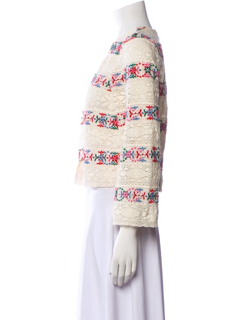 Sézane Plaid Print Evening Jacket