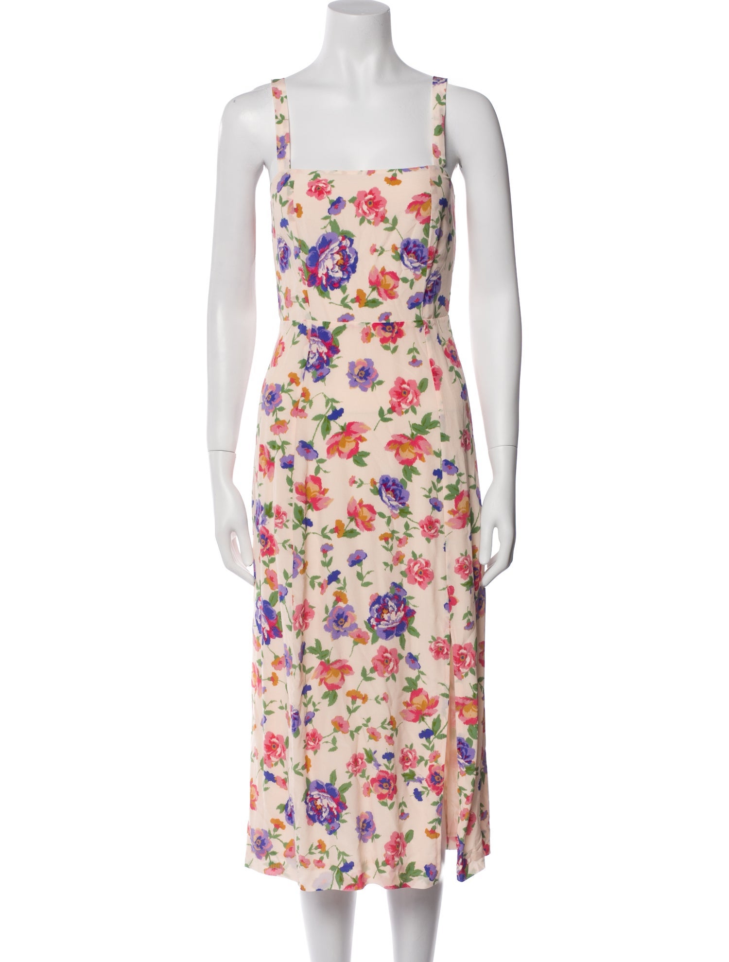 Sézane Silk Midi Length Dress w/ Tags