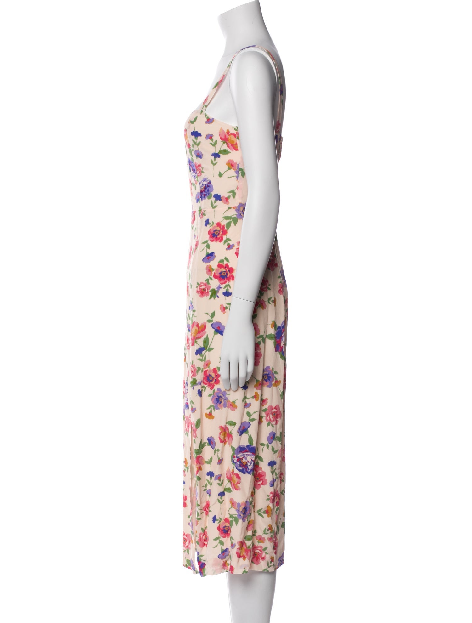 Sézane Silk Midi Length Dress w/ Tags