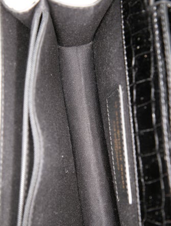 Sézane Embossed Leather Shoulder Bag