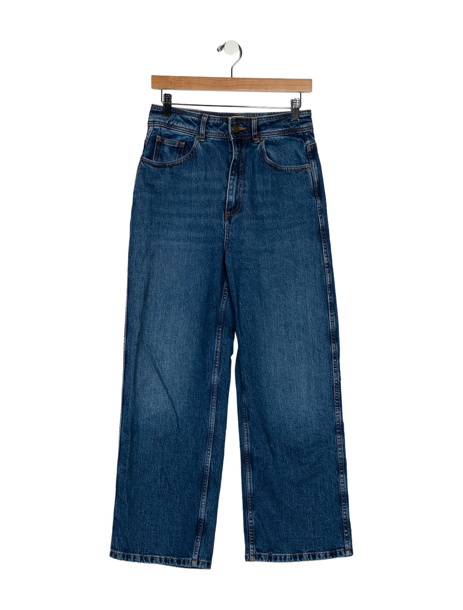 Sézane High-Rise Wide Leg Jeans