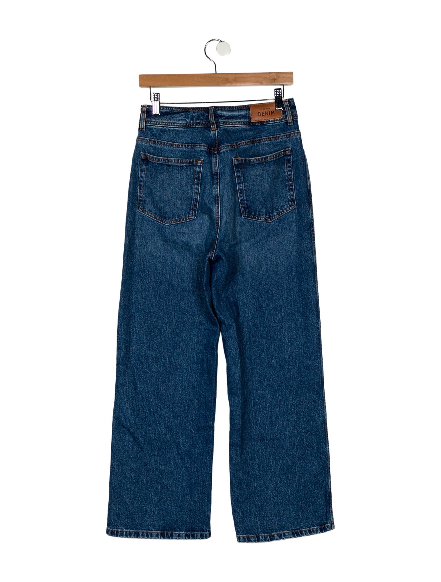 Sézane High-Rise Wide Leg Jeans