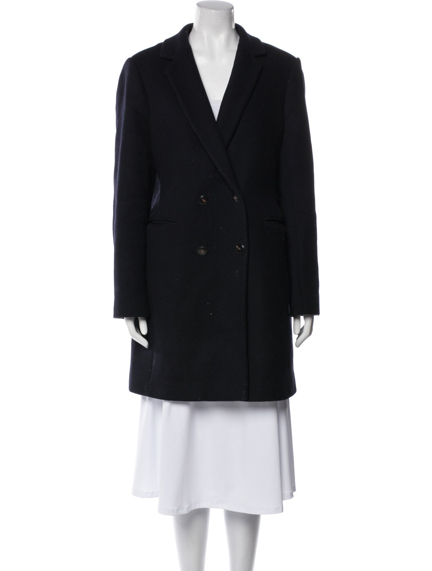 Sézane Wool Peacoat