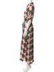 Sézane Printed Long Dress