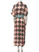 Sézane Printed Long Dress