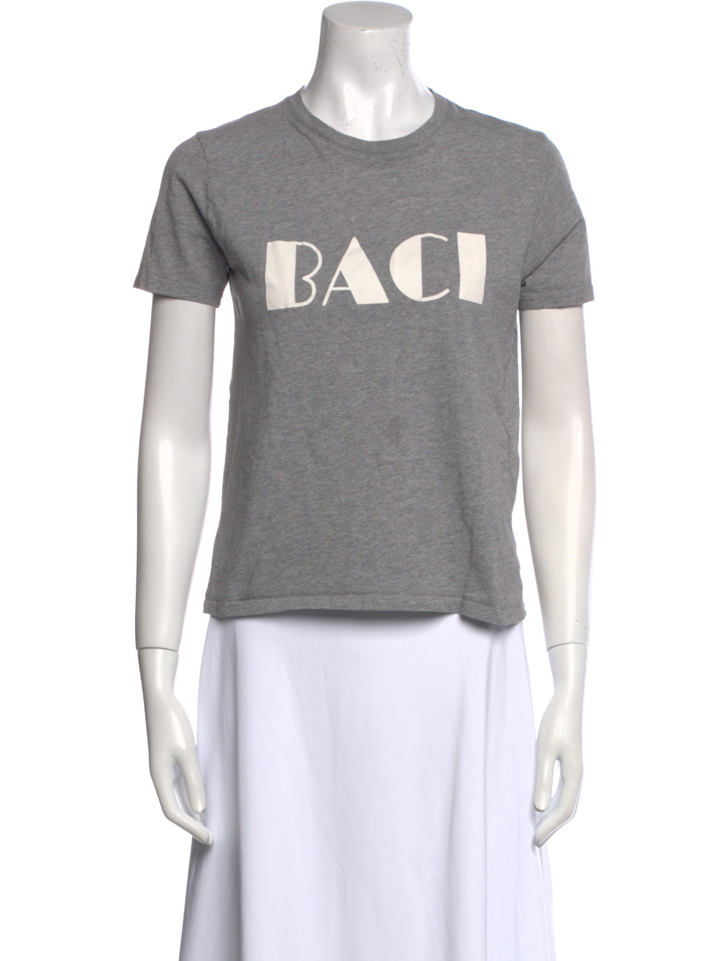 Sézane Graphic Print Crew Neck T-Shirt