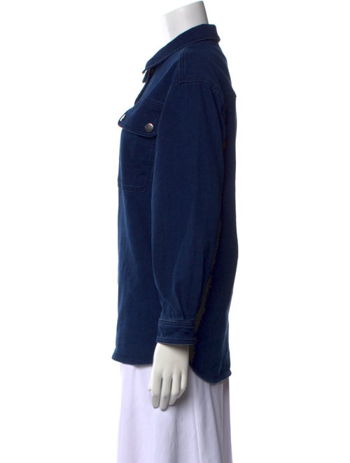 Sézane Long Sleeve Button-Up Top