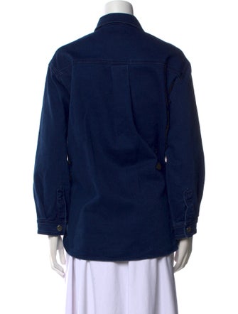 Sézane Long Sleeve Button-Up Top