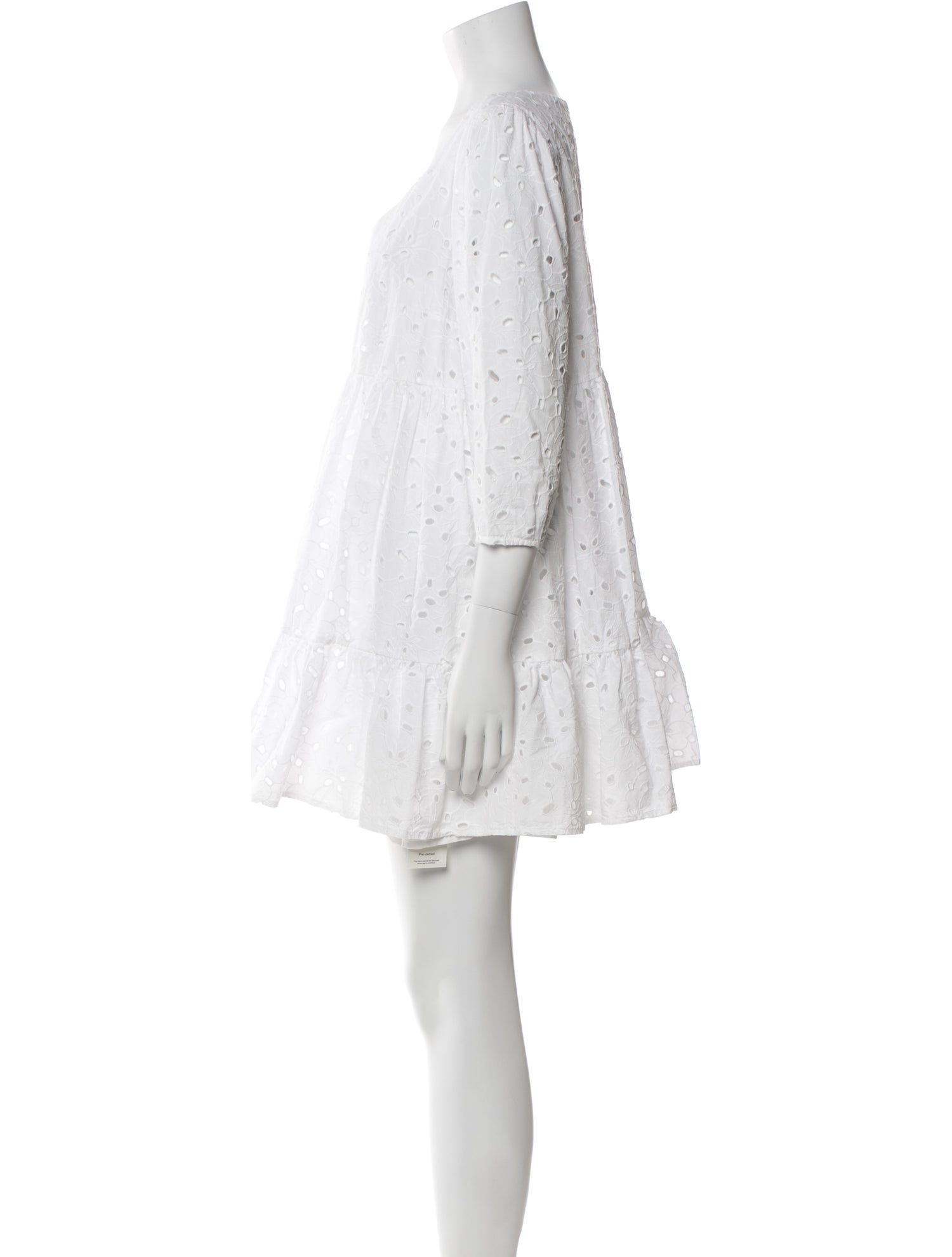 Sézane V-Neck Mini Dress