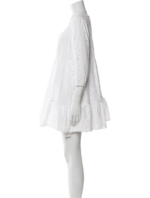 Sézane V-Neck Mini Dress