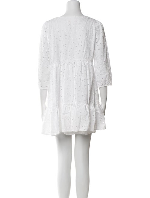 Sézane V-Neck Mini Dress