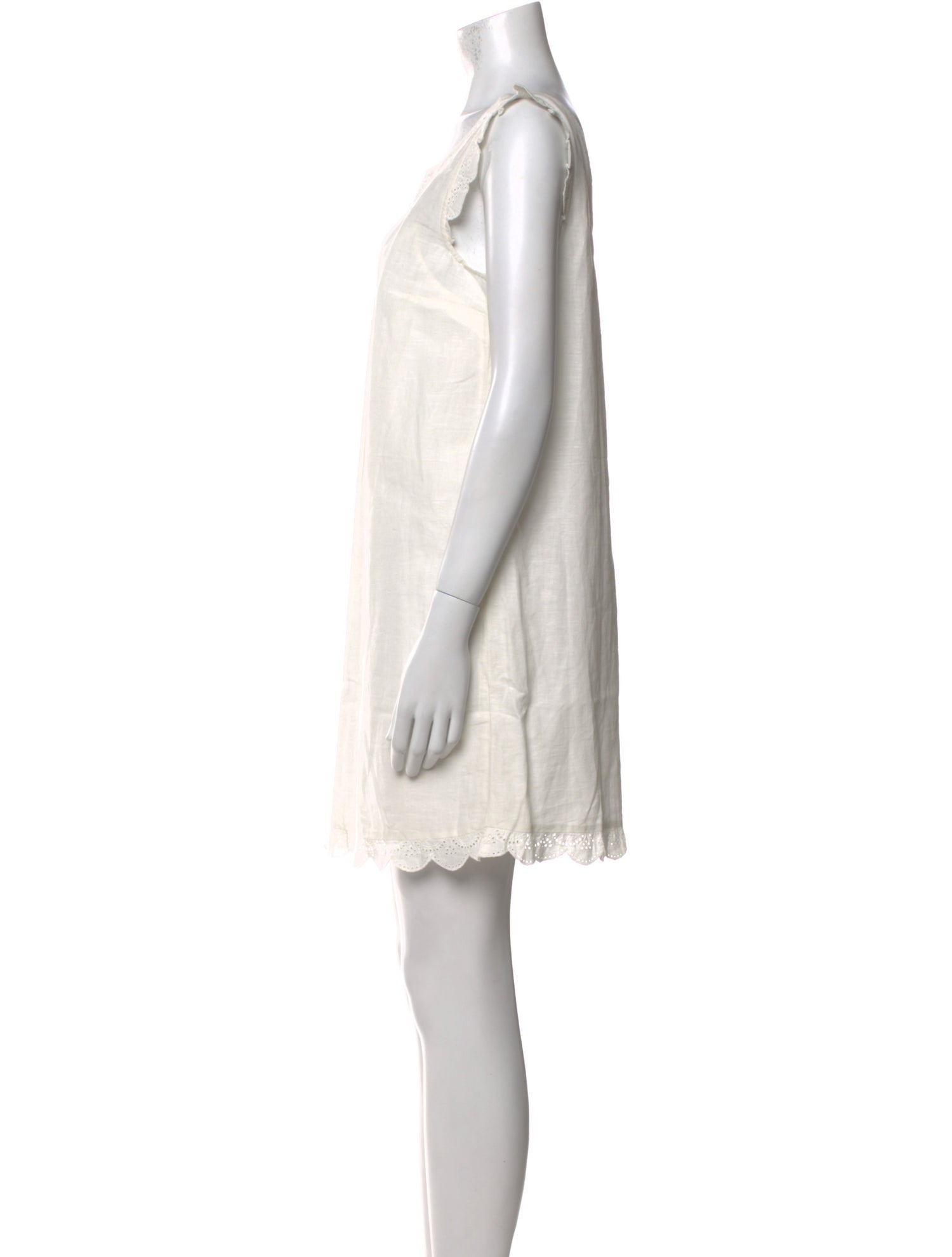 Sézane Linen Mini Dress