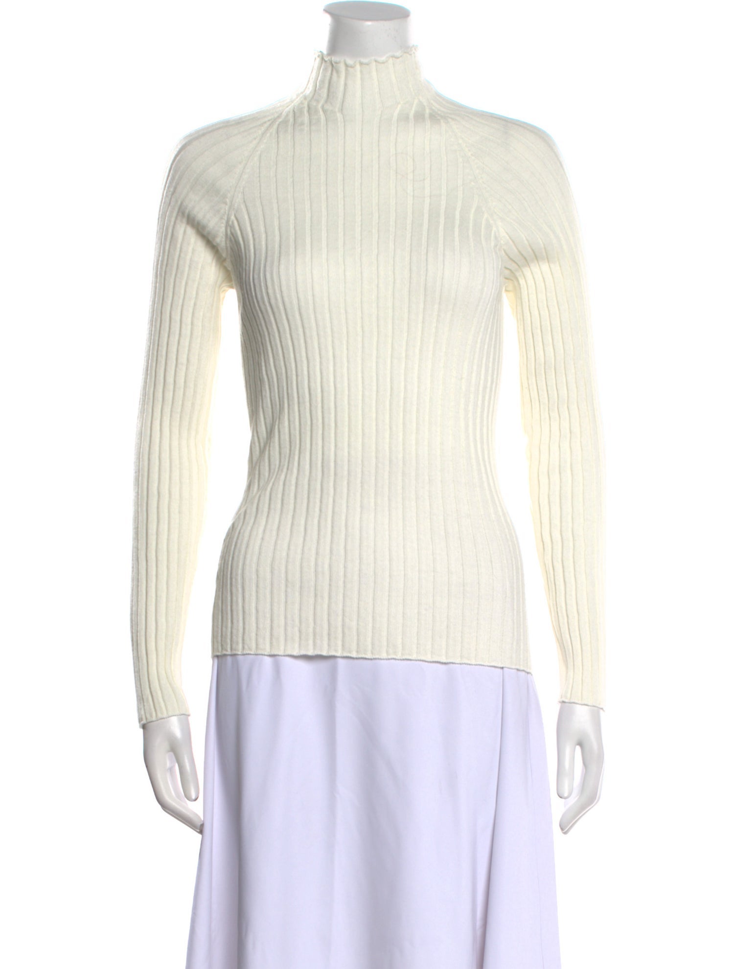 La Maille Sezane Merino Wool Turtleneck Sweater w/ Tags