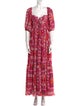 Sézane Printed Long Dress
