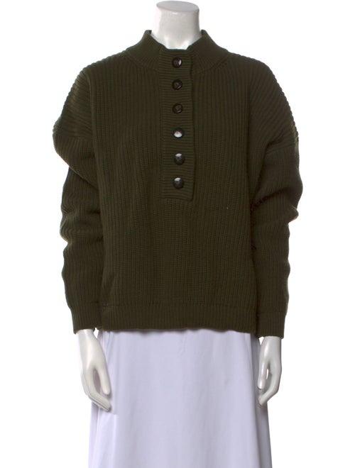 Sézane Mock Neck Sweater