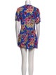 Sézane Floral Print Mini Dress